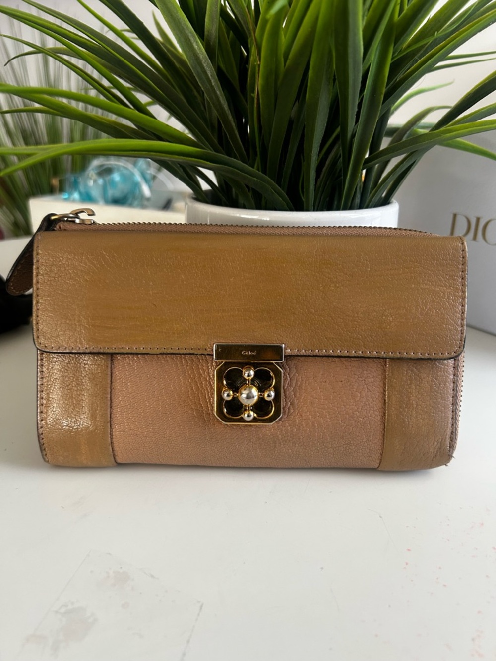 Chloé Elsie Long Wallet, with original dustbag included